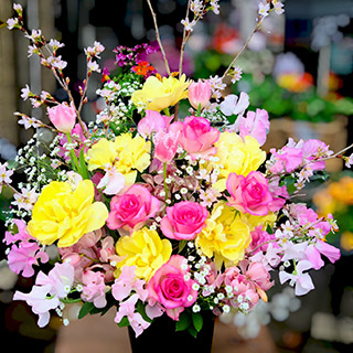 開店祝花・古希祝花・お彼岸